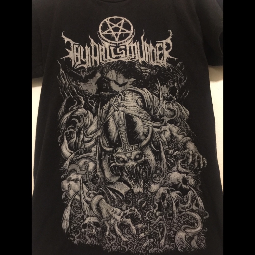 Thy Art Is Murder and Whitechapel T-shirts
